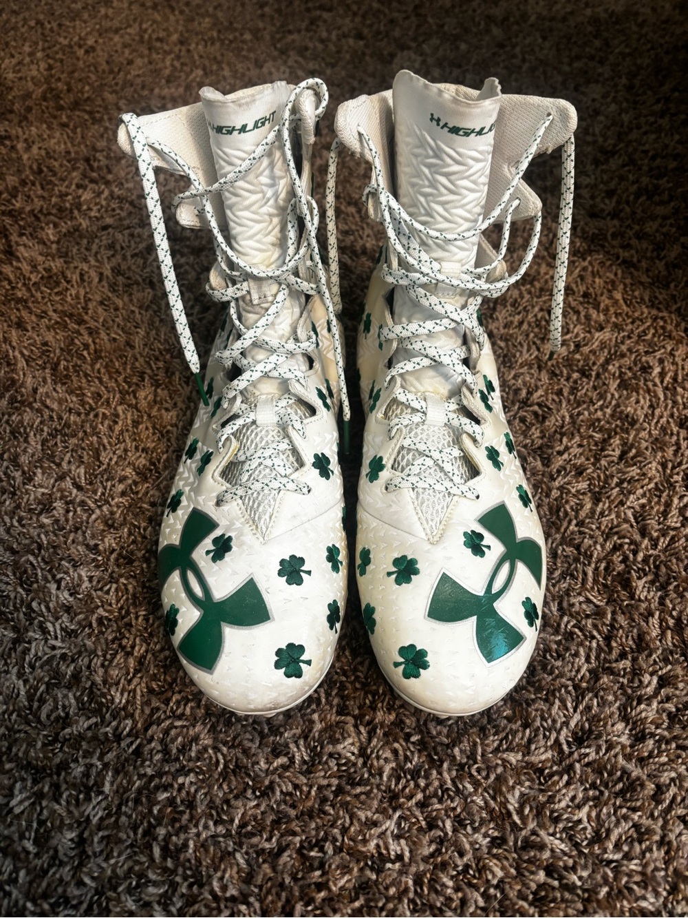 Under Armour Clover Cleats Special Edition